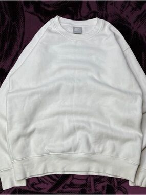 TNA White Crewneck Sweater
